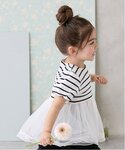 tシャツ 「リンク」シアーペプラムドッキングT...の詳細画像1