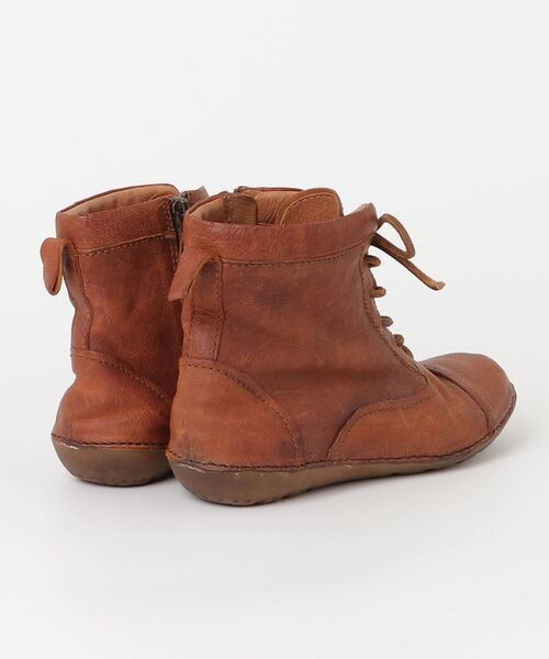 「SAYA」 ショートブーツ 36 ブラウン レディース_画像2