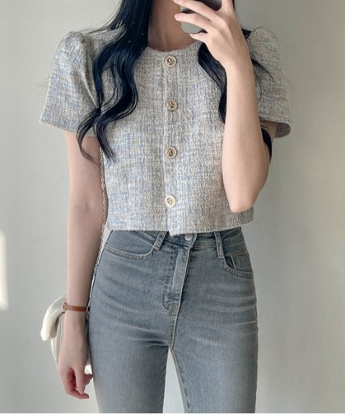 「SONA」 ジャケット FREE スカイブルー レディース_画像2