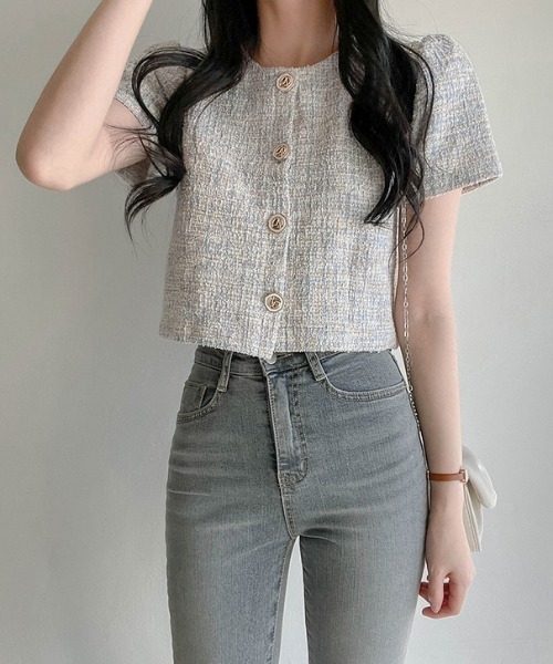 「SONA」 ジャケット FREE スカイブルー レディース_画像6