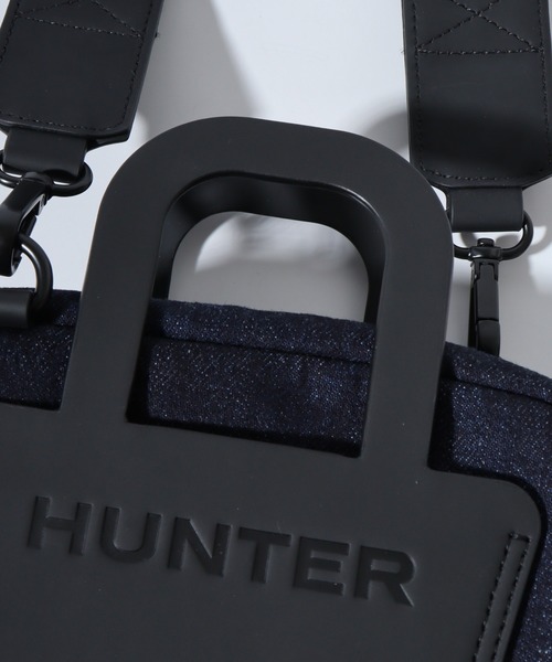 HUNTER ウエストポーチ ウエストバッグ リファインド デニム