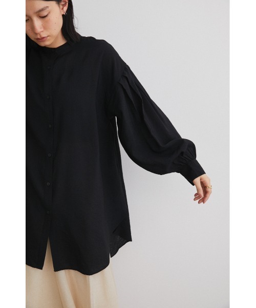 [STYLEMIXER] длинный рукав блуза SMALL зеленый женский 