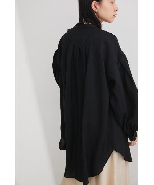 [STYLEMIXER] длинный рукав блуза SMALL зеленый женский 