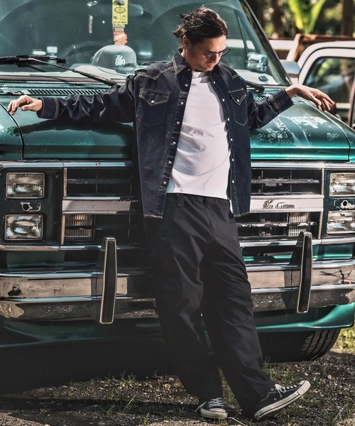 WONDER WALL MOTEL シャツ ms6139- DENIM SHIRT デニムシャツ メンズ