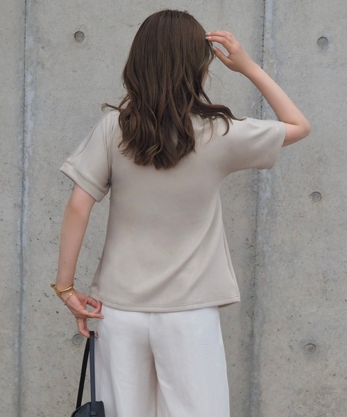 tシャツ center slit tee /クルーネックセンタースリット半袖 Tシャツ