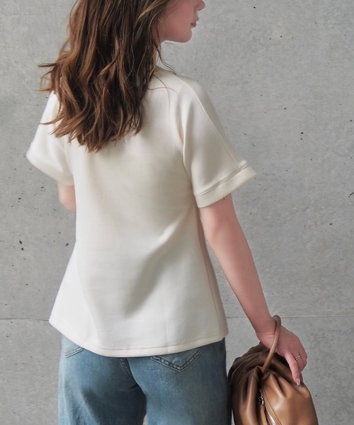 tシャツ center slit tee /クルーネックセンタースリット半袖 Tシャツ