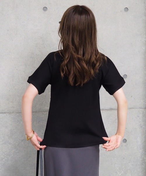 tシャツ center slit tee /クルーネックセンタースリット半袖 T