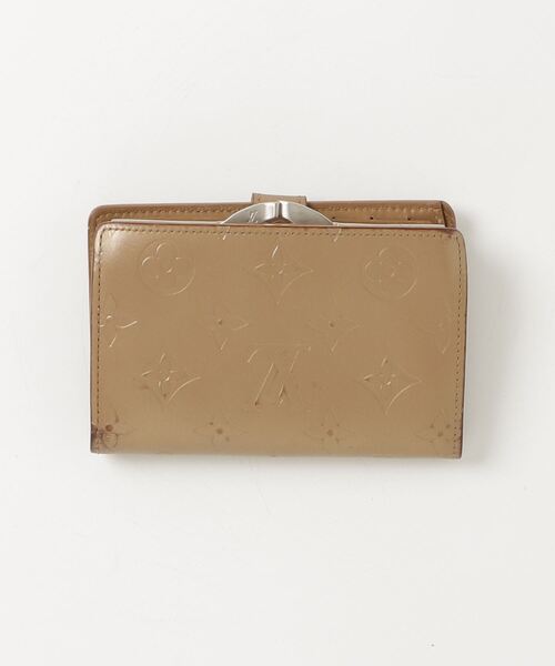L人気 希少✤OUIS VUITTON 二つ折り財布 ベージュ LOUIS VUITTON レディース二つ折り財布｜財布｜ファッション