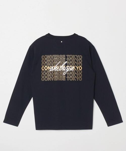 「CONVERSE TOKYO」 長(zhǎng)袖Tシャツ 1 ホワイト メンズ
