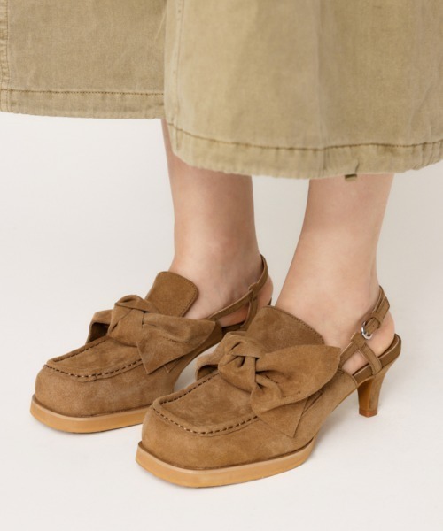 Riu Platform ribbon loafer Rちゃん ローファー Platform ribbon loafer – Riu