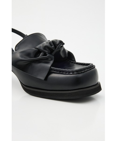 SLY ローファー 「2025AW」RIBBON HEELED LOAFERS リボン