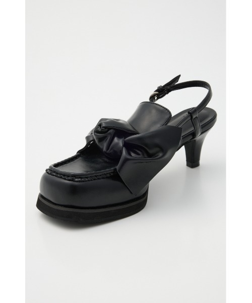 SLY ローファー RIBBON HEELED LOAFERS リボン ヒールド 秋服