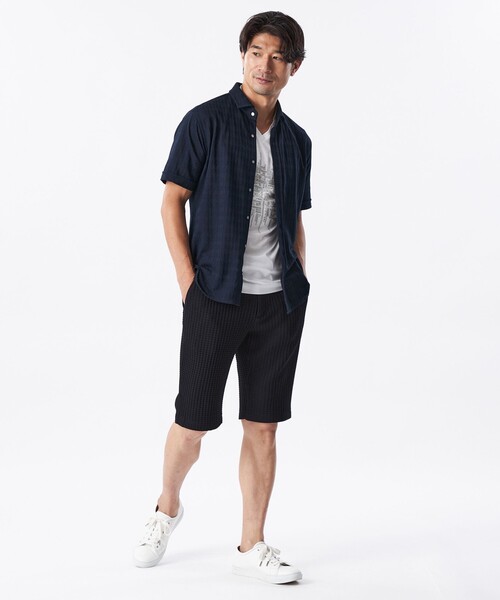 EPOCA UOMO（エポカ ウォモ） パンツ アセテートニットショートパンツ