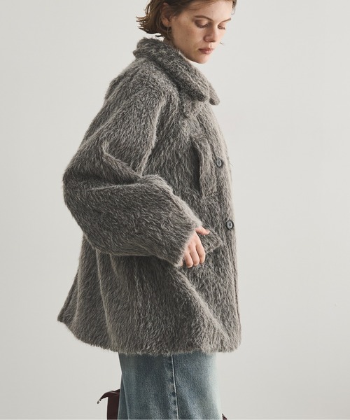 LOSCa コート アウター シャギーテントコート レディース : ZOZOTOWN