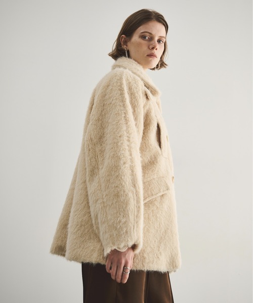 【トレンド見えアウター】シャギーコート LOSCa コート アウター シャギーテントコート レディース : ZOZOTOWN