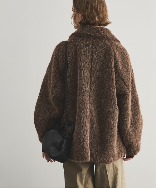 LOSCa コート アウター シャギーテントコート レディース : ZOZOTOWN