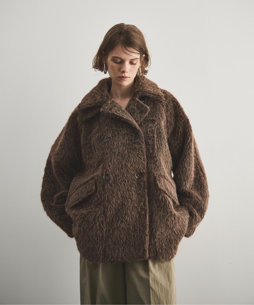 LOSCa コート アウター シャギーテントコート レディース : ZOZOTOWN