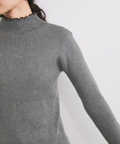 LE CERCLE par rope' ニット セーター メランジタートルニットプル