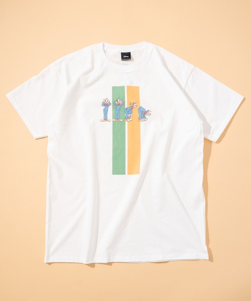 Disney（ディズニー） tシャツ 半袖 「Disney」レトロ「グーフィー