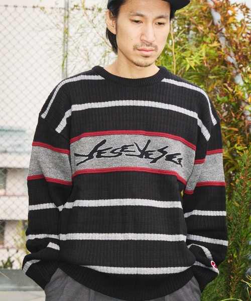 TENGA（テンガ） セーター ニット Tenga x Y.E.S Stripe Knit Pullover