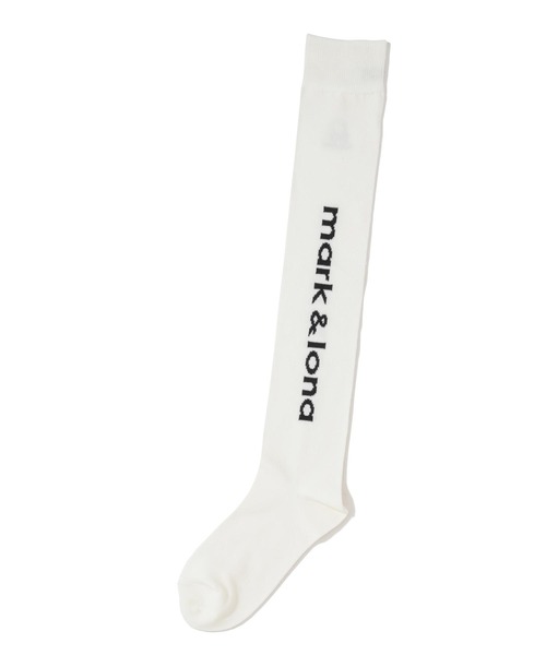 MARK&LONA MLF-5C-FB51 定価27,500円 新品タグ付 MARK&LONA（マークアンドロナ） 靴下 Vertical Tone Asymmetry Socks