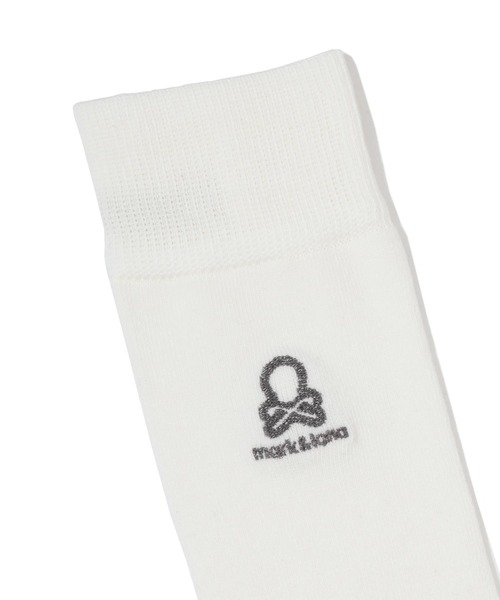 MARK&LONA MLF-5C-FC11 定価18,700円 新品タグ付 MARK&LONA（マークアンドロナ） 靴下 Vertical Tone Asymmetry Socks