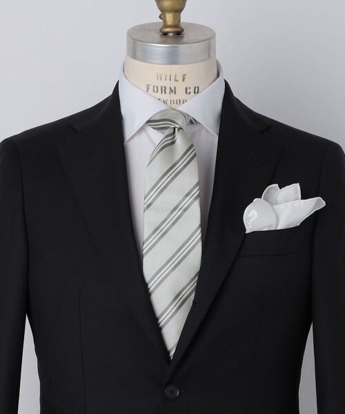 シップス（SHIPS）/SHIPS: フォーマル ホワイト ネクタイ SHIPS（シップス） ネクタイ SHIPS: フォーマル ホワイト ネクタイ