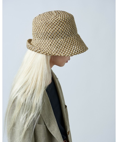 「La Maison de Lyllis」 ハット 57cm ブラック系その他 レディース_画像3