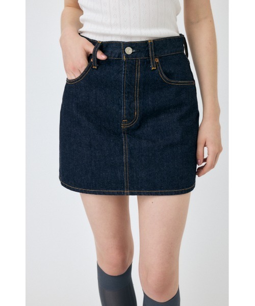 MOUSSY（マウジー） デニムスカート DENIM ミニスカート : ZOZOTOWN