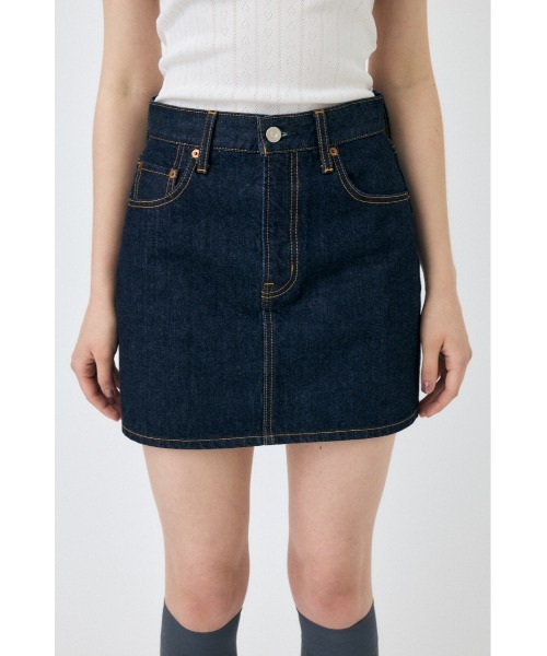 MOUSSY（マウジー） デニムスカート DENIM ミニスカート : ZOZOTOWN