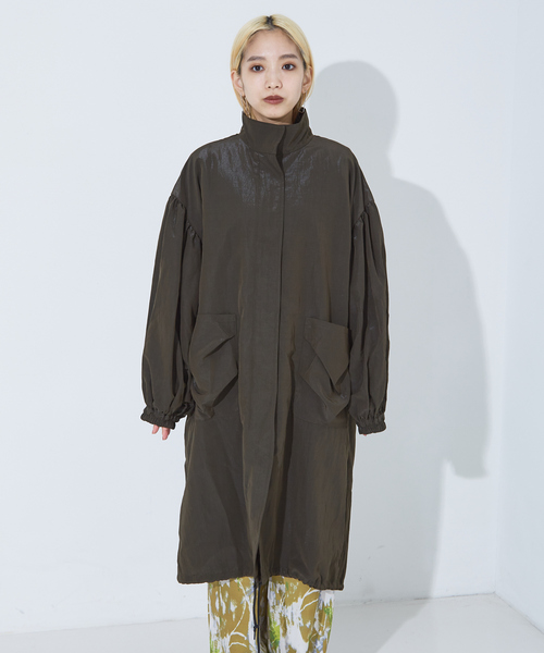 「NOMINE」 コート フリー ホワイト レディース_画像5