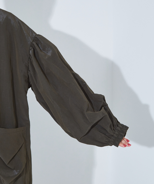 「NOMINE」 コート フリー ホワイト レディース_画像10