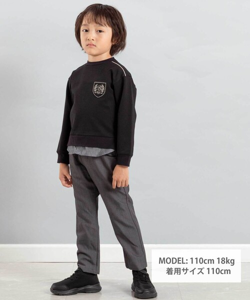 BeBe（ベベ） パンツ TRツイルロングパンツ キッズ 子供服 男の子