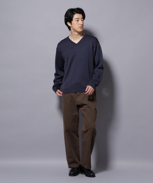 NANO universe（ナノ・ユニバース） セーター ニット タスマニアウール