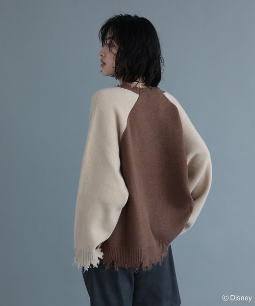 Disney（ディズニー） ニット セーター VILLAINS/スカー/ダメージ