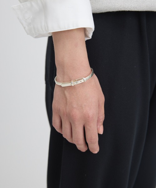 FRONT 11201 ブレスレット Silver Belt Bracelet メンズ レディース