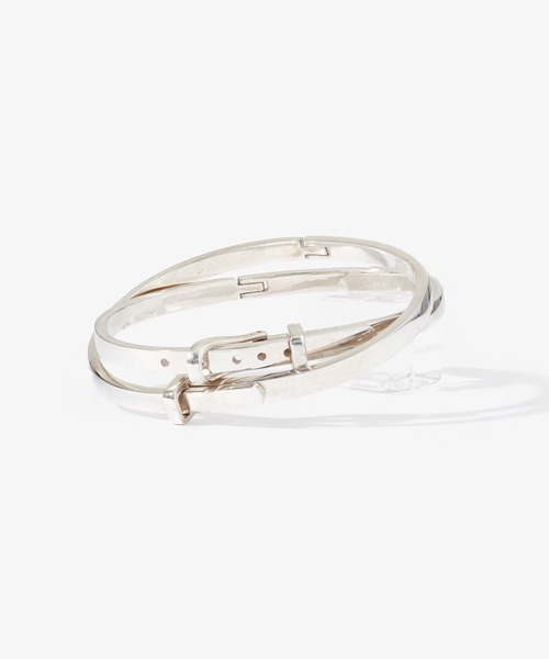 FRONT 11201 ブレスレット Silver Belt Bracelet メンズ レディース