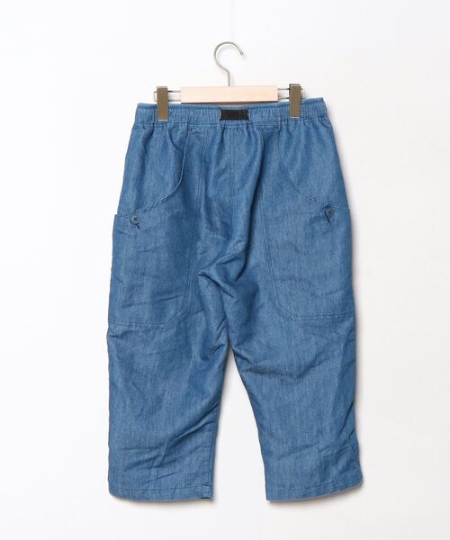 「CORISCO」 クロップドパンツ MEDIUM インディゴブルー メンズ_画像2