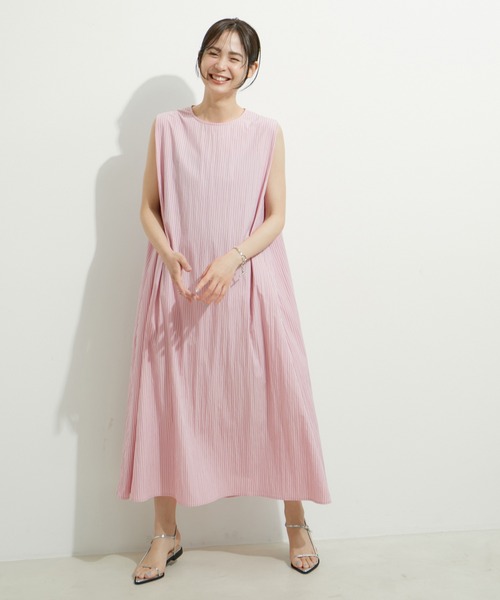 「LE CERCLE par rope'」 ノースリーブワンピース FREE ピンク系その他2 レディース_画像2