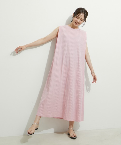 「LE CERCLE par rope'」 ノースリーブワンピース FREE ピンク系その他2 レディース_画像4