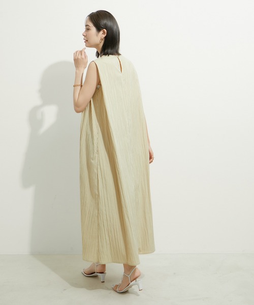 「LE CERCLE par rope'」 ノースリーブワンピース FREE ピンク系その他2 レディース_画像6