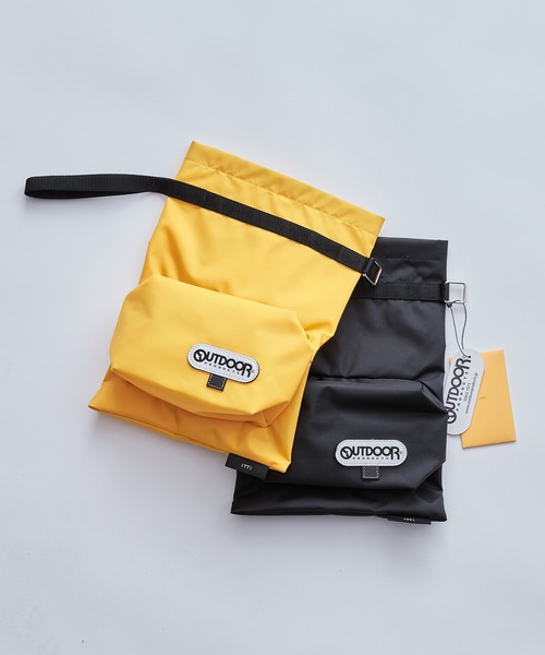 「Lui's」 ポーチ「ITTI × OUTDOOR PRODUCTSコラボ」 FREE ブラック メンズ_画像6
