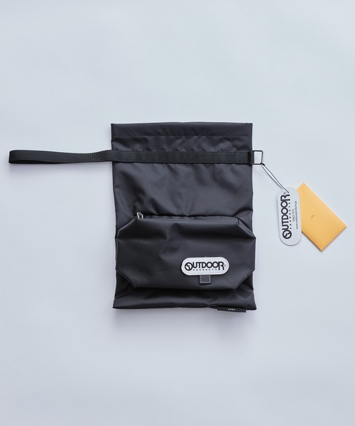 「Lui's」 ポーチ「ITTI × OUTDOOR PRODUCTSコラボ」 FREE ブラック メンズ_画像8
