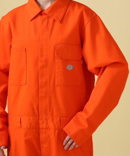 AVIREX 「AVIREX」 オールインワン「Dickiesコラボ」 X-LARGE オレンジ