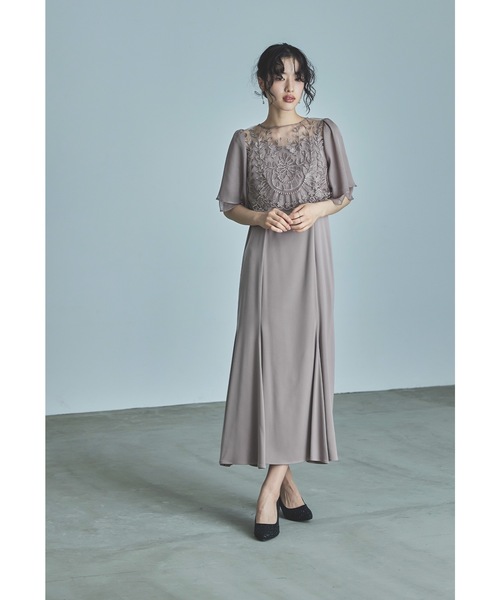 「niana」 コンビワンピース L ネイビー レディース_画像2