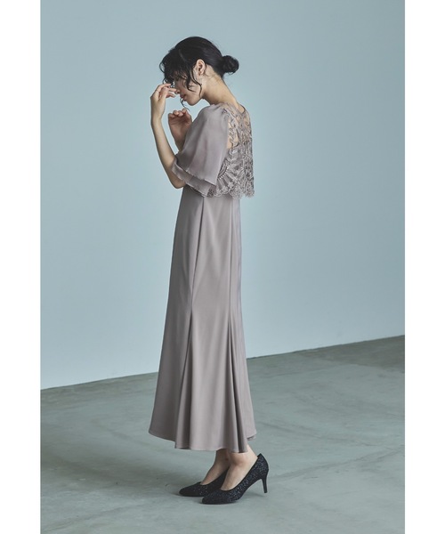 「niana」 コンビワンピース L ネイビー レディース_画像5