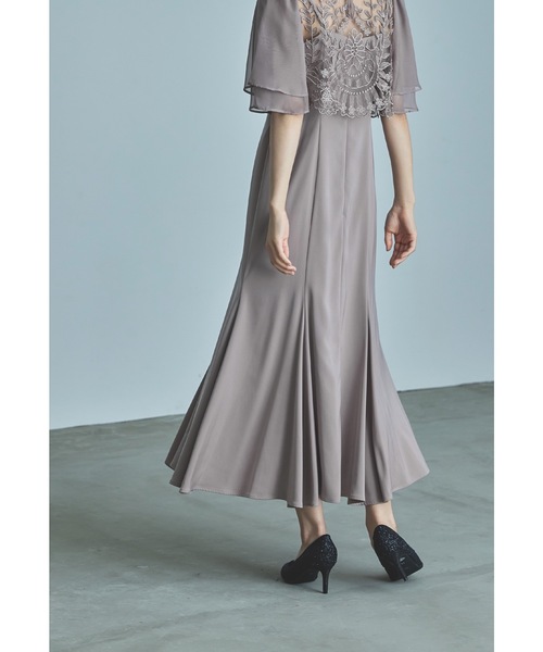 「niana」 コンビワンピース L ネイビー レディース_画像6