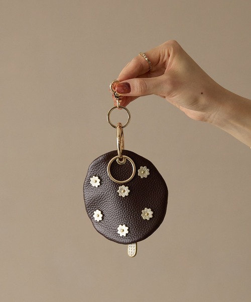 Hashibami（ハシバミ） キーケース 「HASHIBAMI」スモールフラワー