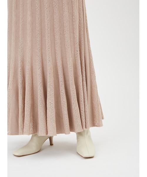 「FRAY I.D」 ニットワンピース FREE ピンクベージュ レディース_画像9