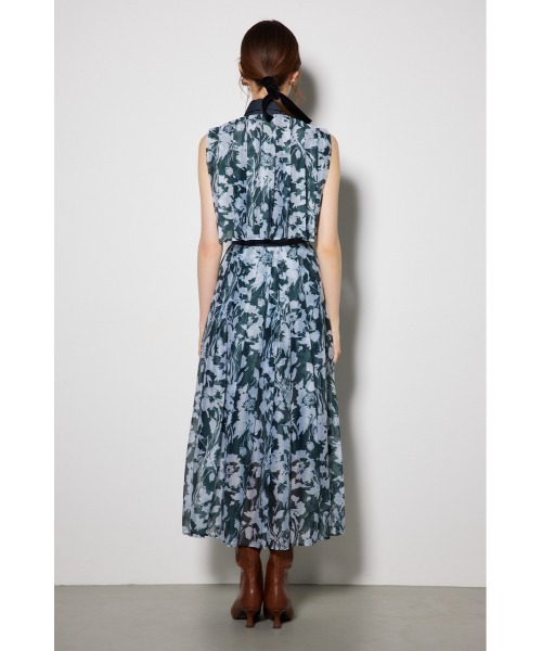 「rienda」 ノースリーブワンピース MEDIUM ブラック レディース_画像7